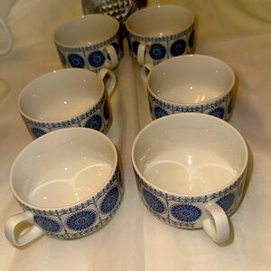 Pontesa Cups, Castilian Ironstone, Made in Spain Mugs, Coffee Cups-6